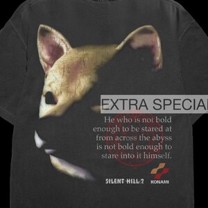 Silent Hill 2 Shirt | Silent Hill 2 Shiba Back Print