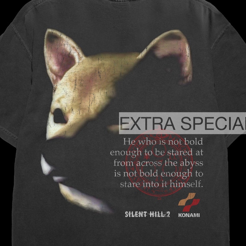 Silent Hill 2 Shirt | Silent Hill 2 Shiba Back Print