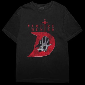 Vintage Vampire Hunter D Shirt - Vintage Japanese Anime Shirt - Horror Movie