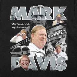 Mark Davis Shirt, Al Davis Shirt, Las Vegas Football, Oakland Football, Los Angeles Football, Mark Davis Haircut