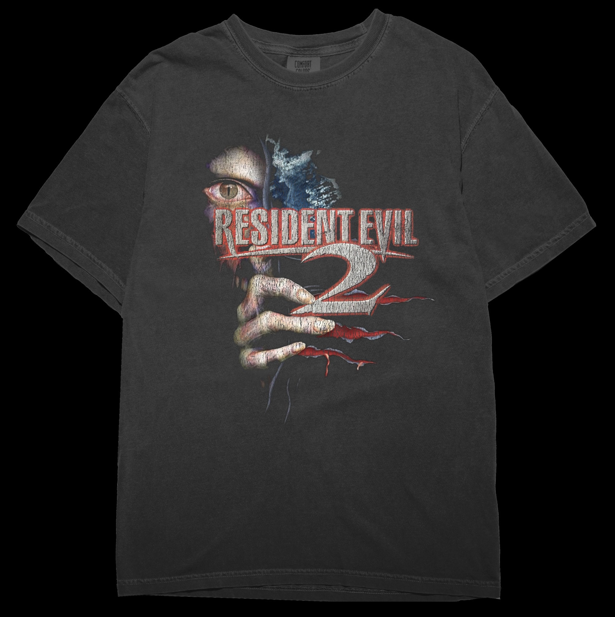 Resident Evil 2 Shirt | Vintage Video Game Tee | Survival Horror