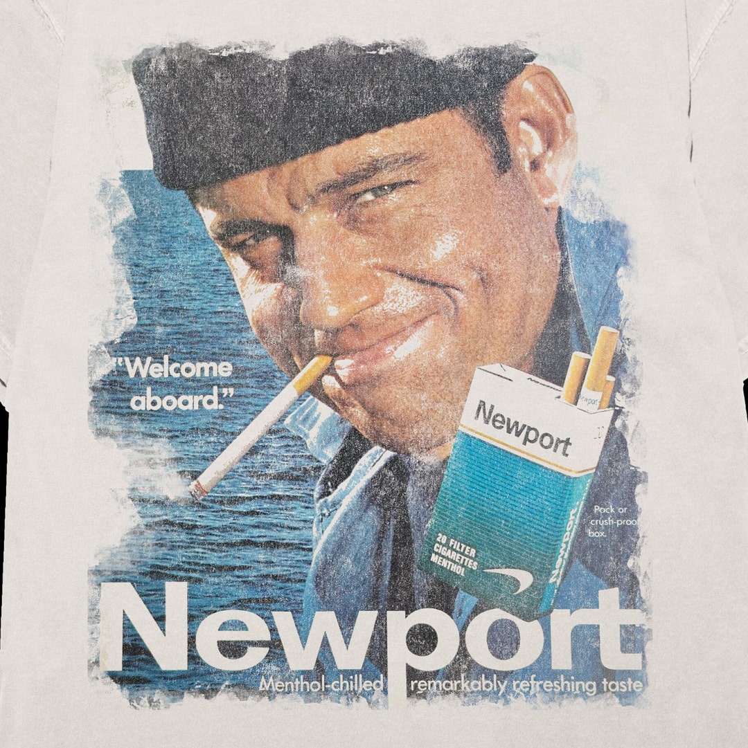 Vintage Newport Cigarettes Sailor T-shirt: Comfort Colors Tee