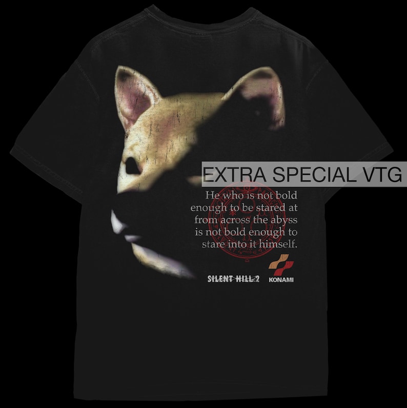 Silent Hill 2 Shirt | Silent Hill 2 Shiba Back Print