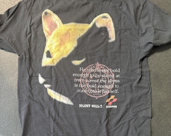 Camiseta de Silent Hill 2 / Estampado trasero de Shiba de Silent Hill 2