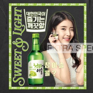 Korean Vintage Kpop Idol Soju T-Shirt - Back Print