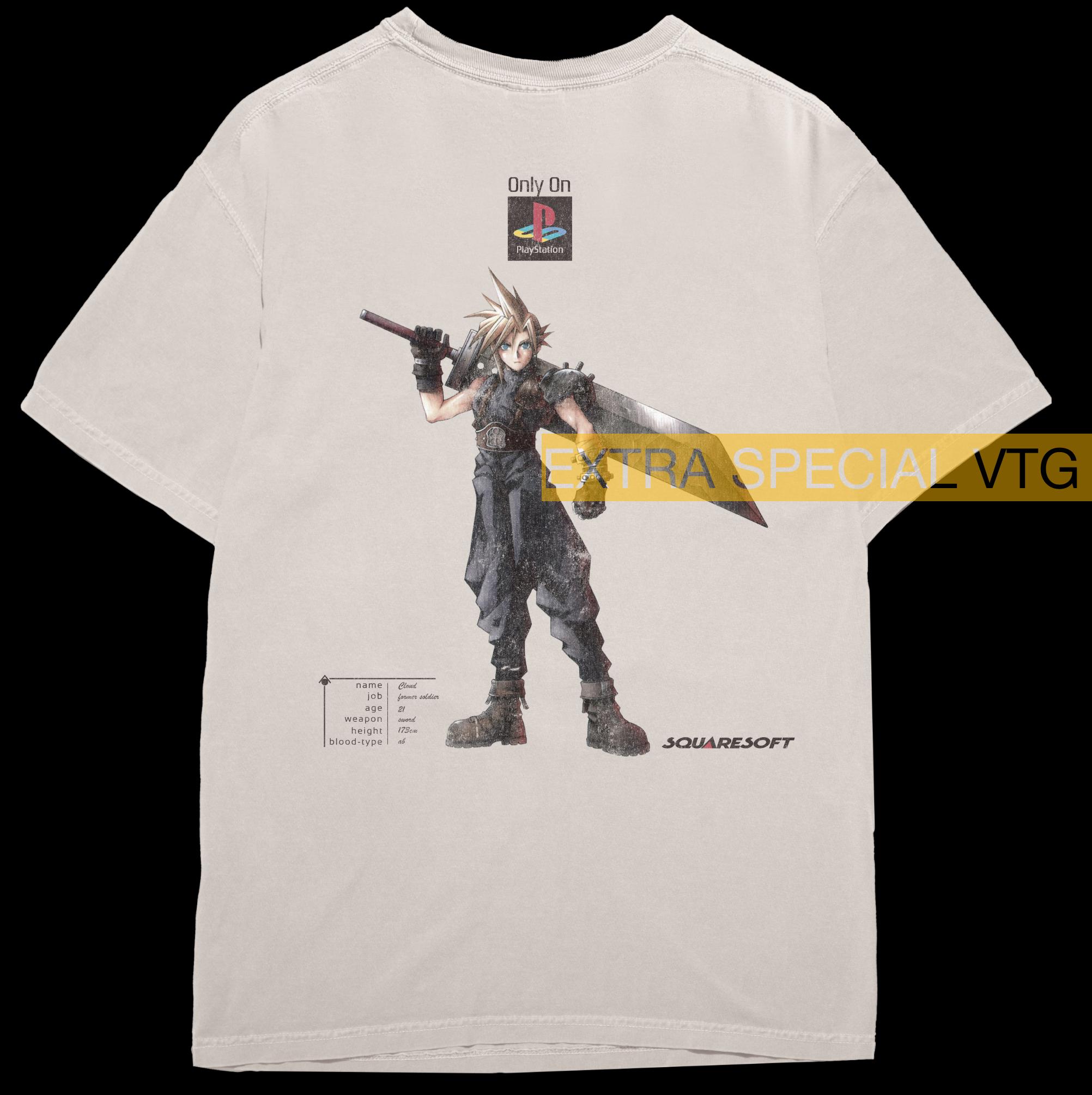 FF7 クラウドFINAL FANTASY VII AKIRA Tシャツ FF7 クラウドFINAL FANTASY VII AKIRA Tシャツ