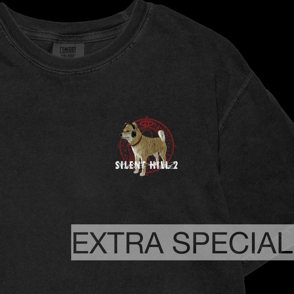 Silent Hill 2 Shirt: Shiba Back Print, Comfort Colors 1717 - Etsy
