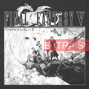 Final Fantasy V Shirt - Airship Final Fantasy 5 Shirt, ff5 t shirt, Final Fantasy Gift, Final Fantasy Cosplay