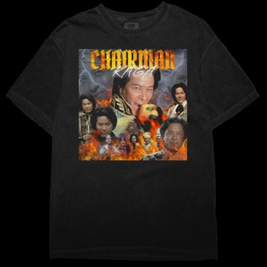 Iron Chef Bootleg T-Shirt - Vintage Japanese Cooking Show, Gifts for Chefs, Celebrity Chefs Masaharu Morimoto, Bobby Flay