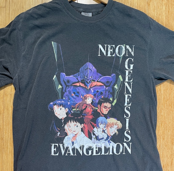Eva-01 Mech Nerv First Child Vintage Anime T-shirt, Rei Ayanami