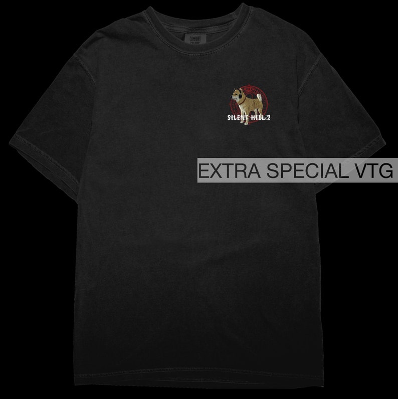 Silent Hill 2 Shirt | Silent Hill 2 Shiba Back Print