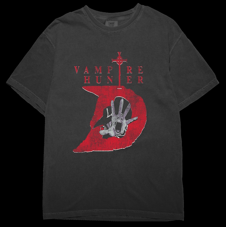 Vintage Vampire Hunter D Shirt - Vintage Japanese Anime Shirt - Horror Movie