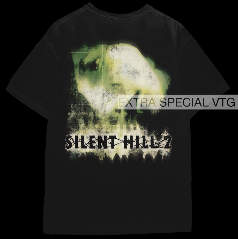 Silent Hill 2 Shirt Back Print Silent Hill 2 Cover Etsy