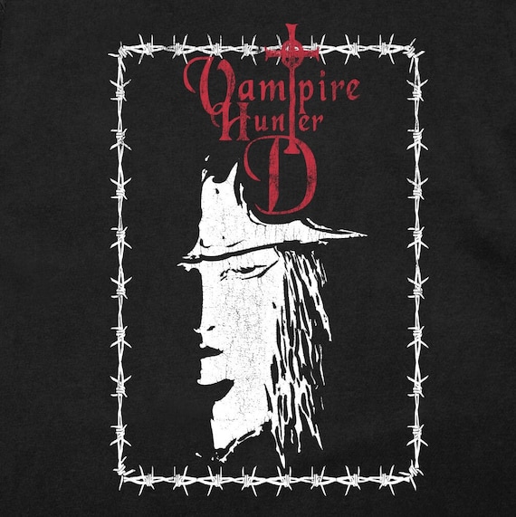 Vampire Hunter D Shirt - Vintage Horror Movie Shirt Vampire Hunter D Shirt - Vintage Horror Movie Shirt