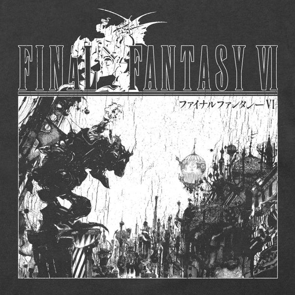 Final Fantasy VI Shirt - Vintage Style Final Fantasy 6 Tee