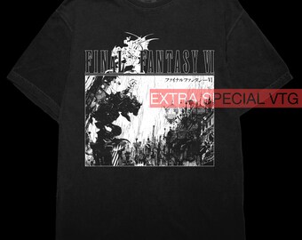 Final Fantasy VI Shirt: Japanese Box Art, Vintage Style Tee - Etsy