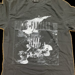 Final Fantasy 7 Shirt - Cloud Strife Motorcycle - Final Fantasy VII Shirt