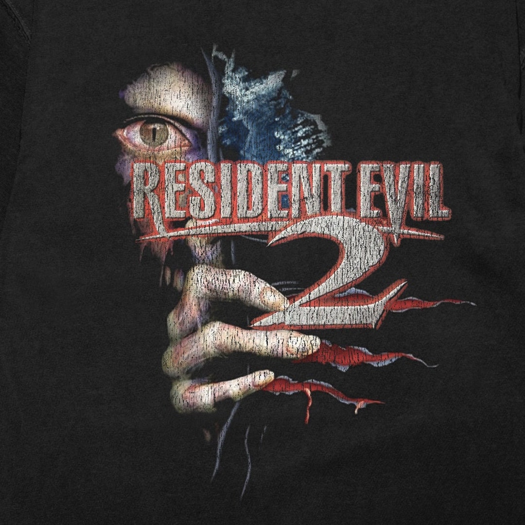 Resident Evil 2 Shirt | Vintage Video Game Tee | Survival Horror