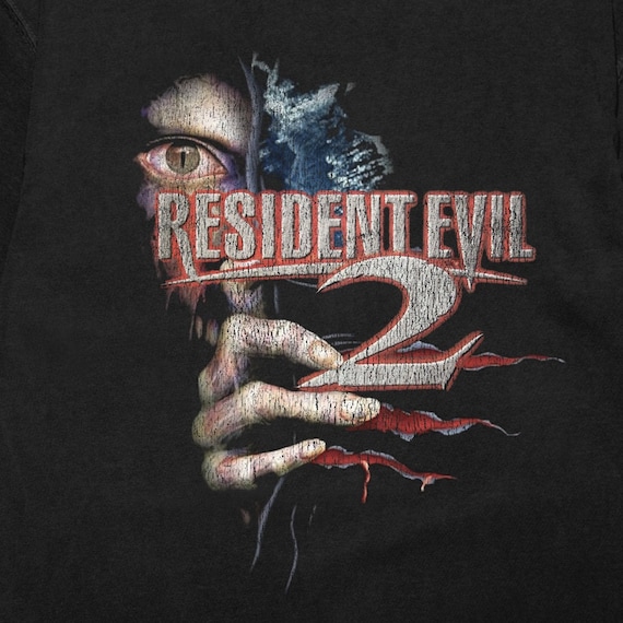 Resident Evil 2 Shirt | Vintage Video Game Tee | Survival Horror
