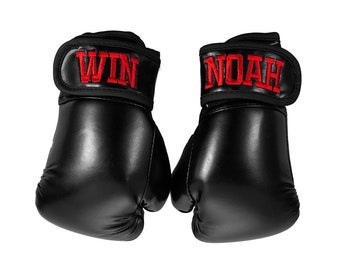 Personalized Baby Boxing Gloves - Custom Infant Wearable Gift for Little Champions, Perfect for Newborn & Family Photoshoots