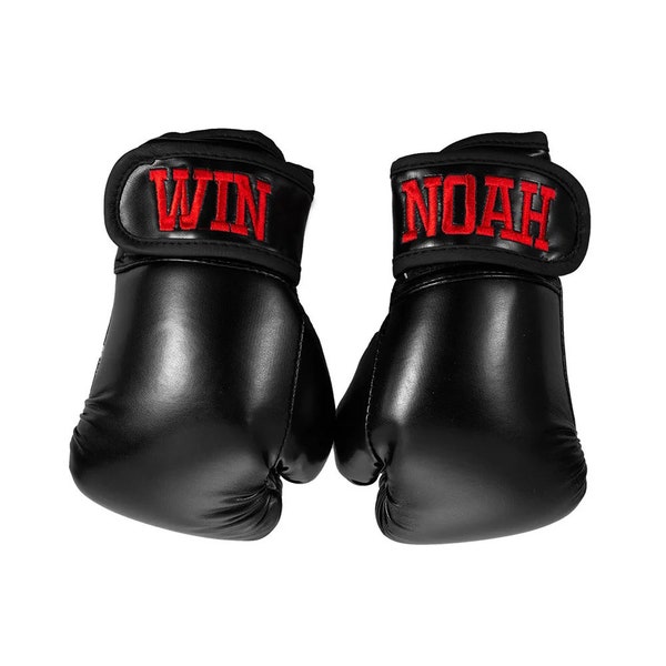 Personalized Baby Boxing Gloves - Custom Infant Wearable Gift for Little Champions, Perfect for Newborn & Family Photoshoots