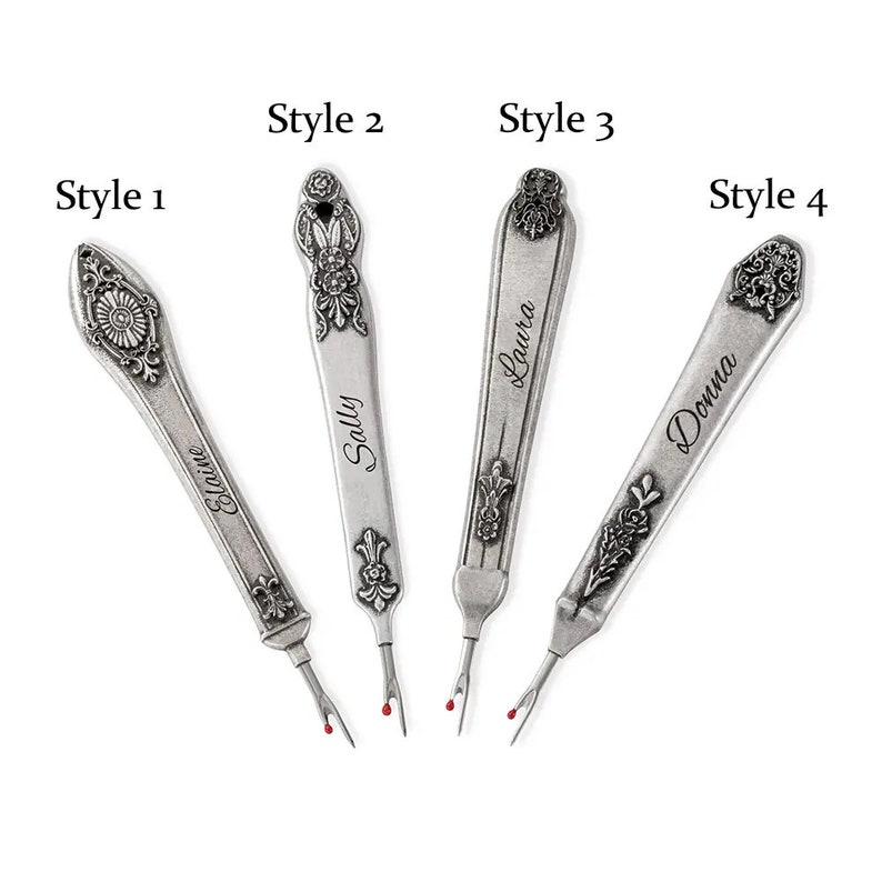 Personalized Seam Ripper With Name Vintage Design Alloy Sewing Tool