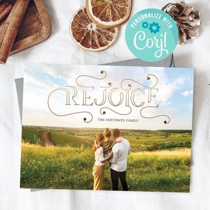 Printable Christmas Card, Holiday Card, New Year Card | Digital Download Holiday Card, Christmas Card, New Year Card | Template Holiday Card