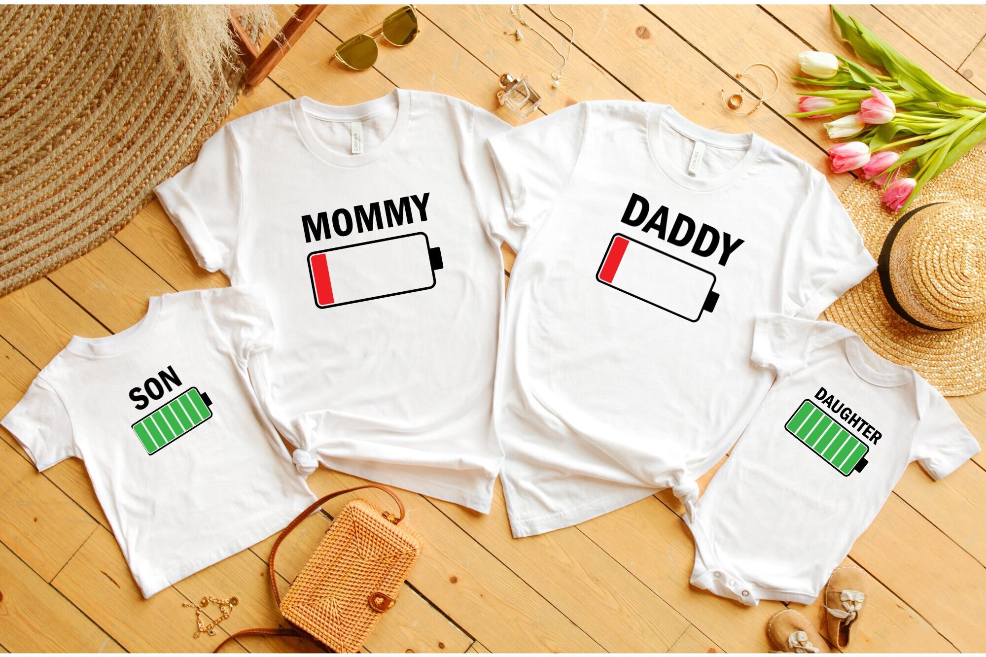 Battery Family Shirts, Battery Recharge, Mom Low Battery, Child Full ...
