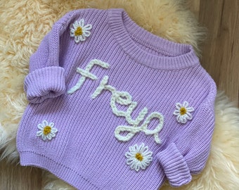 Personalisierte Baby Strickmode