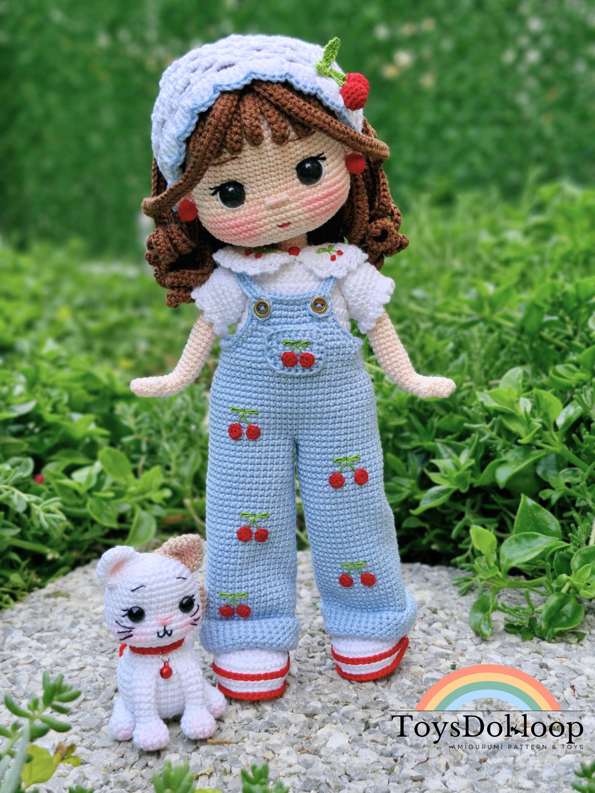 あみぐるみ女の子人形 - Etsy 日本