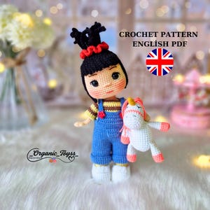crochet doll pattern, pdf in english,crochet pattern,crochet pattern for dolls,amigurumi pattern,crochet tutorial,amigurumi doll,cute doll