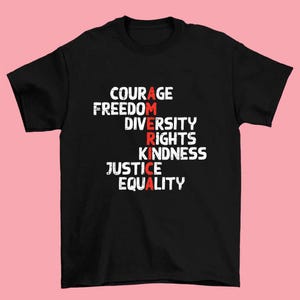 4th of July Shirt, Protest America Courage Freedom Rights Resist Unisex Graphic Tee, Sarcastic Independence Day Gift for Men Women