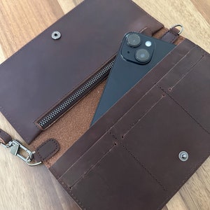 Personalized Super Slim Leather Wallet for Women, Mother, Mom, Her, Daughter, Girlfriend, mothers day,Anniversary, Birthday