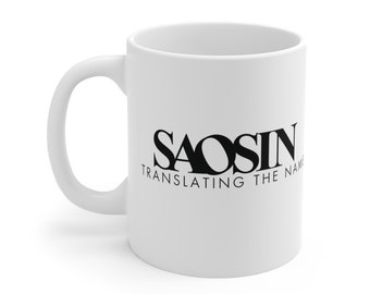 SAOSIN - Taza "Traduciendo el Nombre" de 325 ml