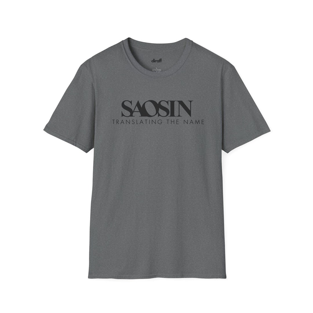 SAOSIN - Translating the Name Unisex Tee - Etsy