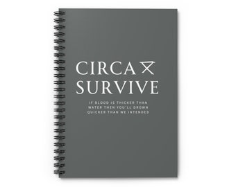 CIRCA SURVIVE - Journal Notebook