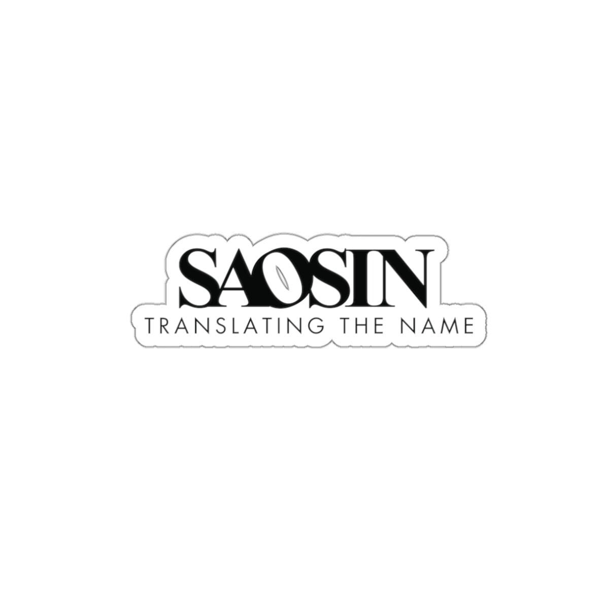 SAOSIN - Translating the Name Die-cut Sticker - Etsy Canada
