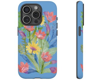 Flowers phone case, flowers tough phone case, fashion phone case