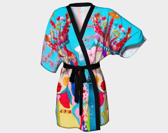 Kimono Dress più disegno kawaii