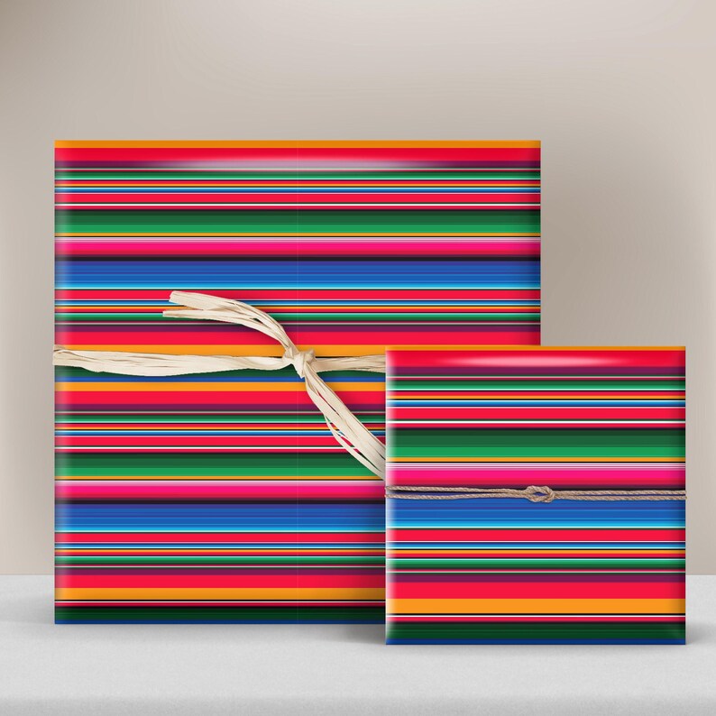 Papel de regalo con temática mexicana, papel de regalo Feliz Cinco de Mayo, regalo de Feliz 5 de Mayo, regalo de cumpleaños de mayo, regalo mexicano para Navidad Xmas 005 imagen 8