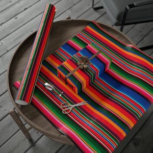 Papel de regalo con temática mexicana, papel de regalo Feliz Cinco de Mayo, regalo de Feliz 5 de Mayo, regalo de cumpleaños de mayo, regalo mexicano para Navidad Xmas 005 imagen 2
