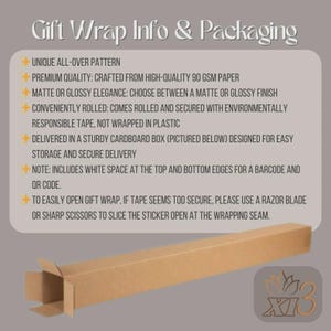 Custom Age Milestone Birthday Wrapping Paper Personalized Name, Perfect Gift Wrap 16th 18th 21st 30th 40th 50th 75th 100th Celebrations 006 immagine 10