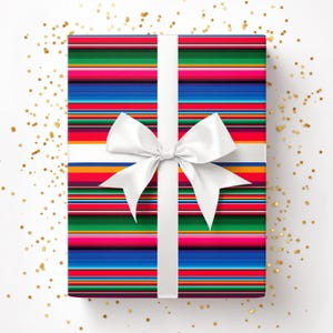 Papel de regalo con temática mexicana, papel de regalo Feliz Cinco de Mayo, regalo de Feliz 5 de Mayo, regalo de cumpleaños de mayo, regalo mexicano para Navidad Xmas 005 imagen 1