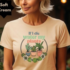 Plant Lover T-shirt Trendy Botany Apparel Unique Gift for a Gardener Plant Enthusiast Shirt Plant Nature Lover Shirt Gift for Plant Lover