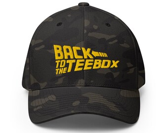 Back to the Teebox - Fun golfhoed - divers - FlexFit - golfhoed voor heren