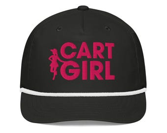 Cart Girl Bold Logo - Cart Girl Rope Hat - Logo