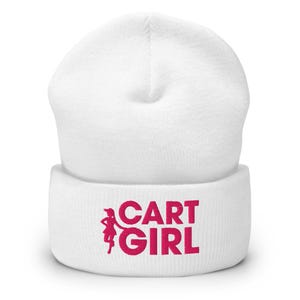 Cart Girl Bold Logo - Czapka Cart Girl - Logo - Czapka golfowa dla kobiet