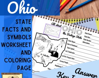 Wyoming 50 States Worksheet and Coloring Page | Homeschool and ...