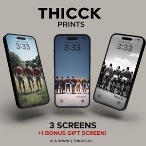 THICCK Guys Fall Phone Wallpapers, Halloween Wallpaper iPhone, Autumn Smartphone Wallpaper Set, Phone Background, LGBT, Gay, Fitness, glutes