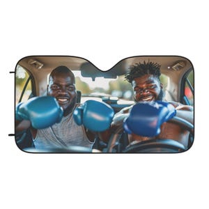 Fun Car Sun Shades for Quirky Drivers, Auto Sunshade, Summer Car Accessory, Car Decor, Gift for Car Enthusiasts